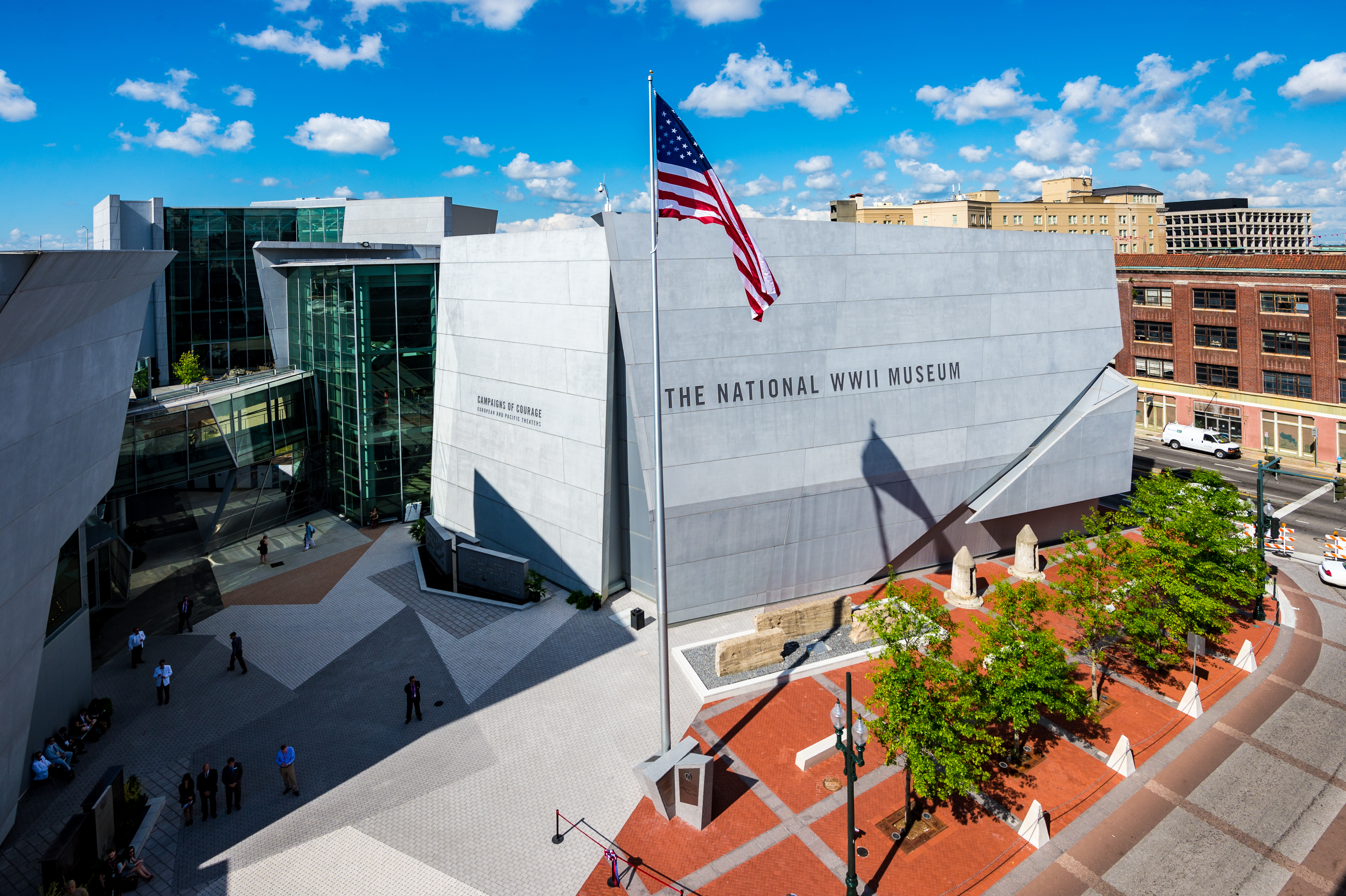 Campaigns of Courage Pavilion exterior